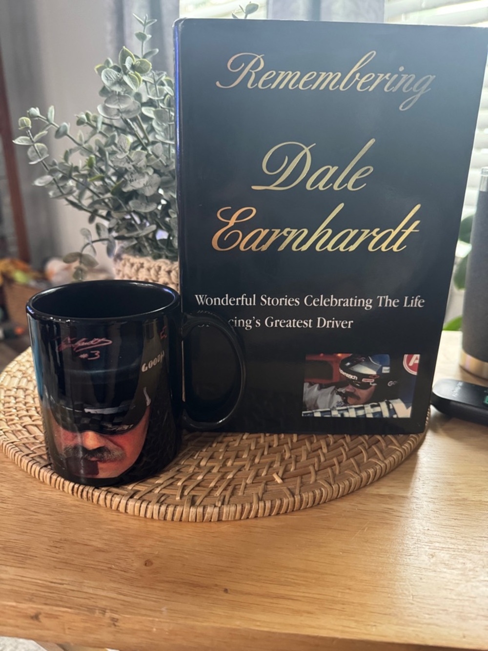 Dale Earnhardt Mug & Book